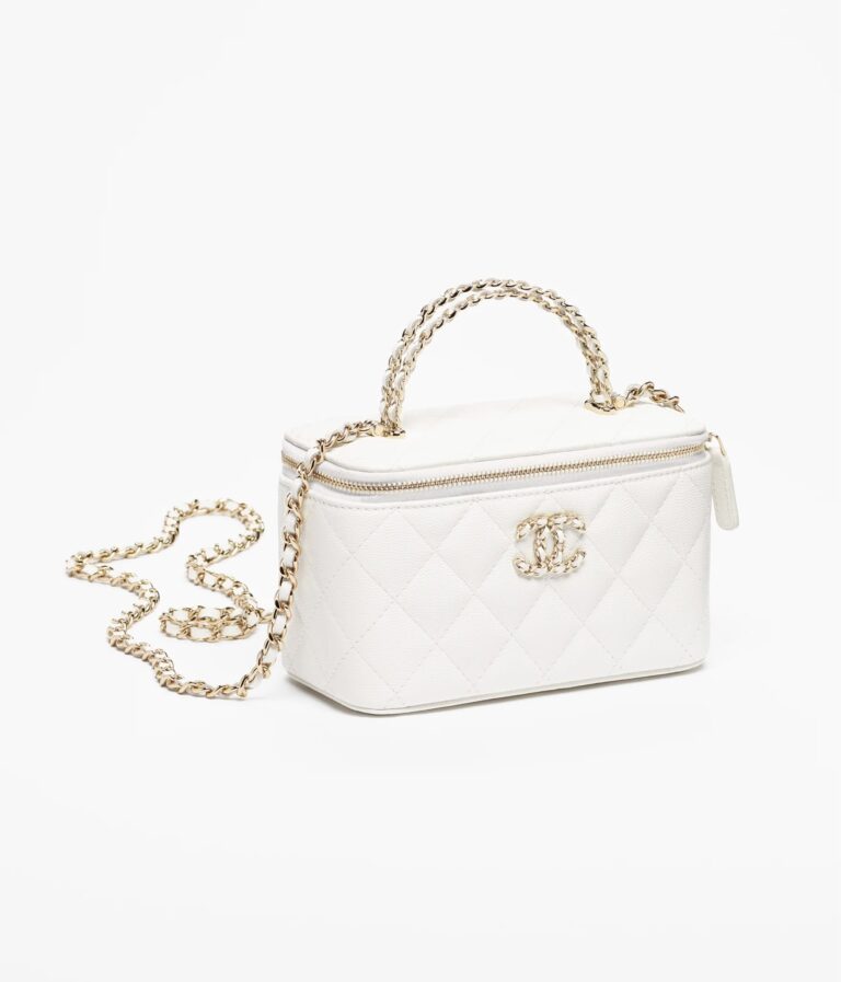 Long vanity Chanel avec chaîne